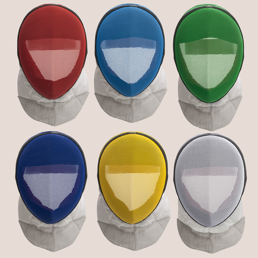 Colorierte Vario FIE-Maske für Florett/Degen