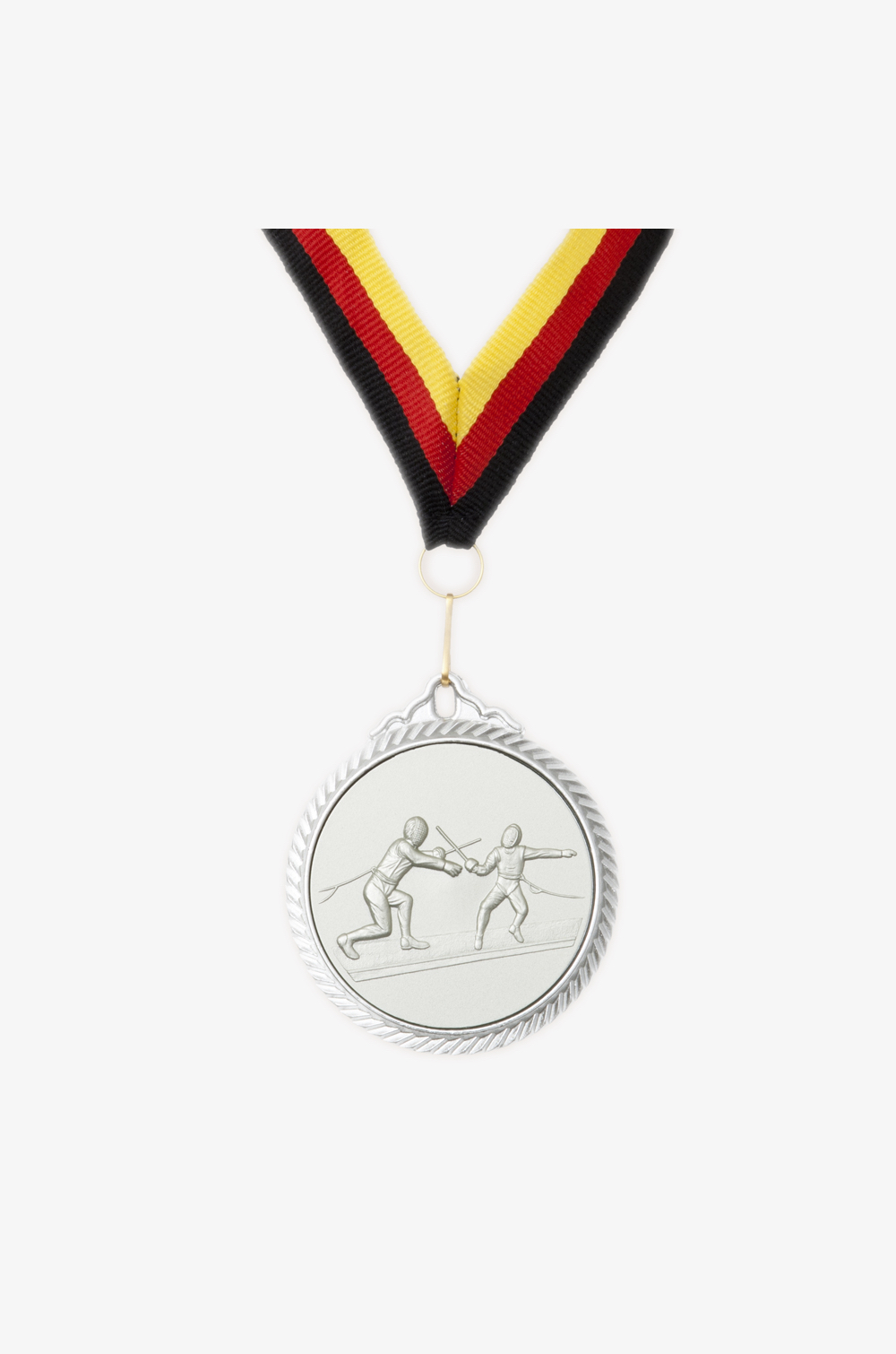 Fencing Medal Silver