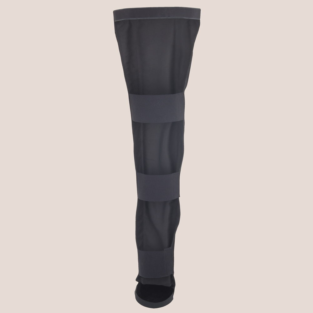 Alcantex-Leder Beinschutz mit Fußschutz