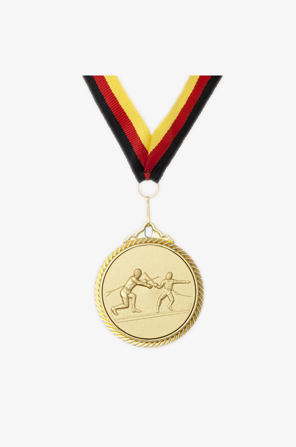Fencing Medal Gold