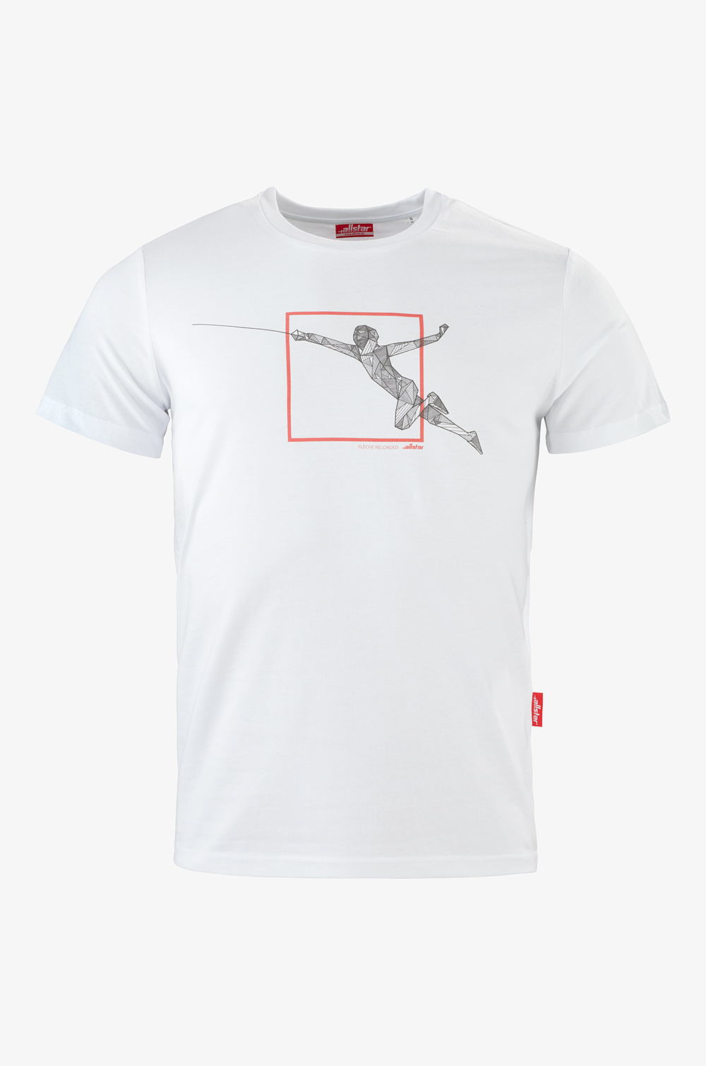 Flèche Reloaded 1.0 T-Shirt (white/red)
