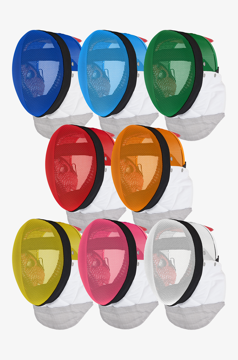 Colorierte Vario FIE-Maske für Florett/Degen